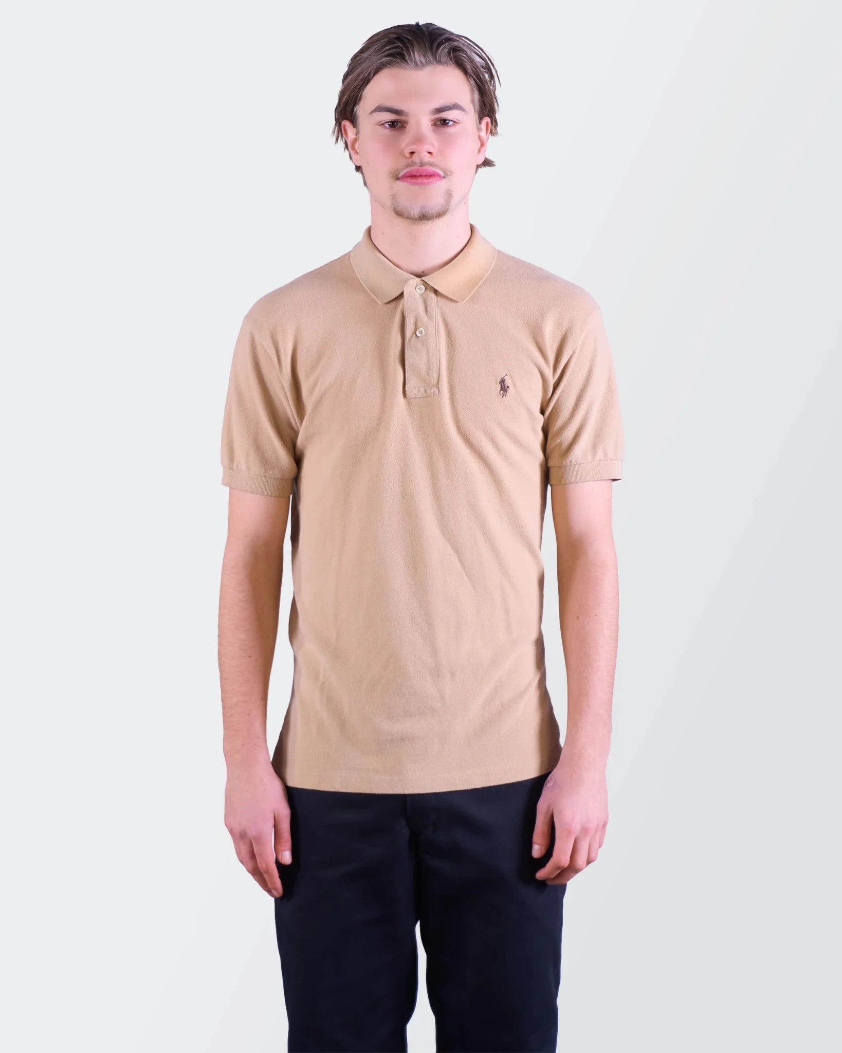 Ralph Lauren Beige Polo Shirt M