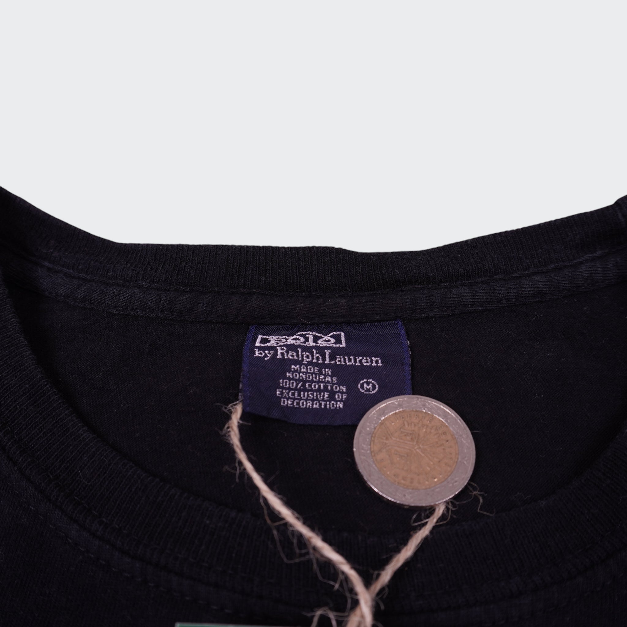 Ralph Lauren Black Cotton T-Shirt - M