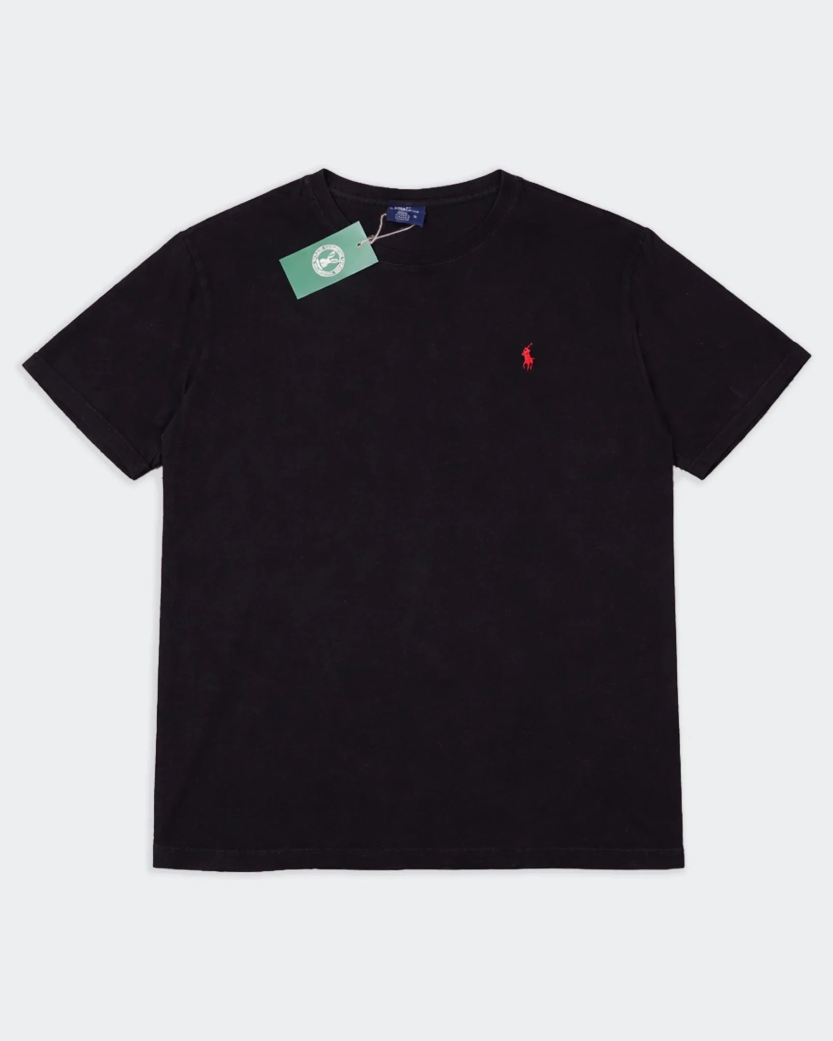 Ralph Lauren Black Cotton T-Shirt - M