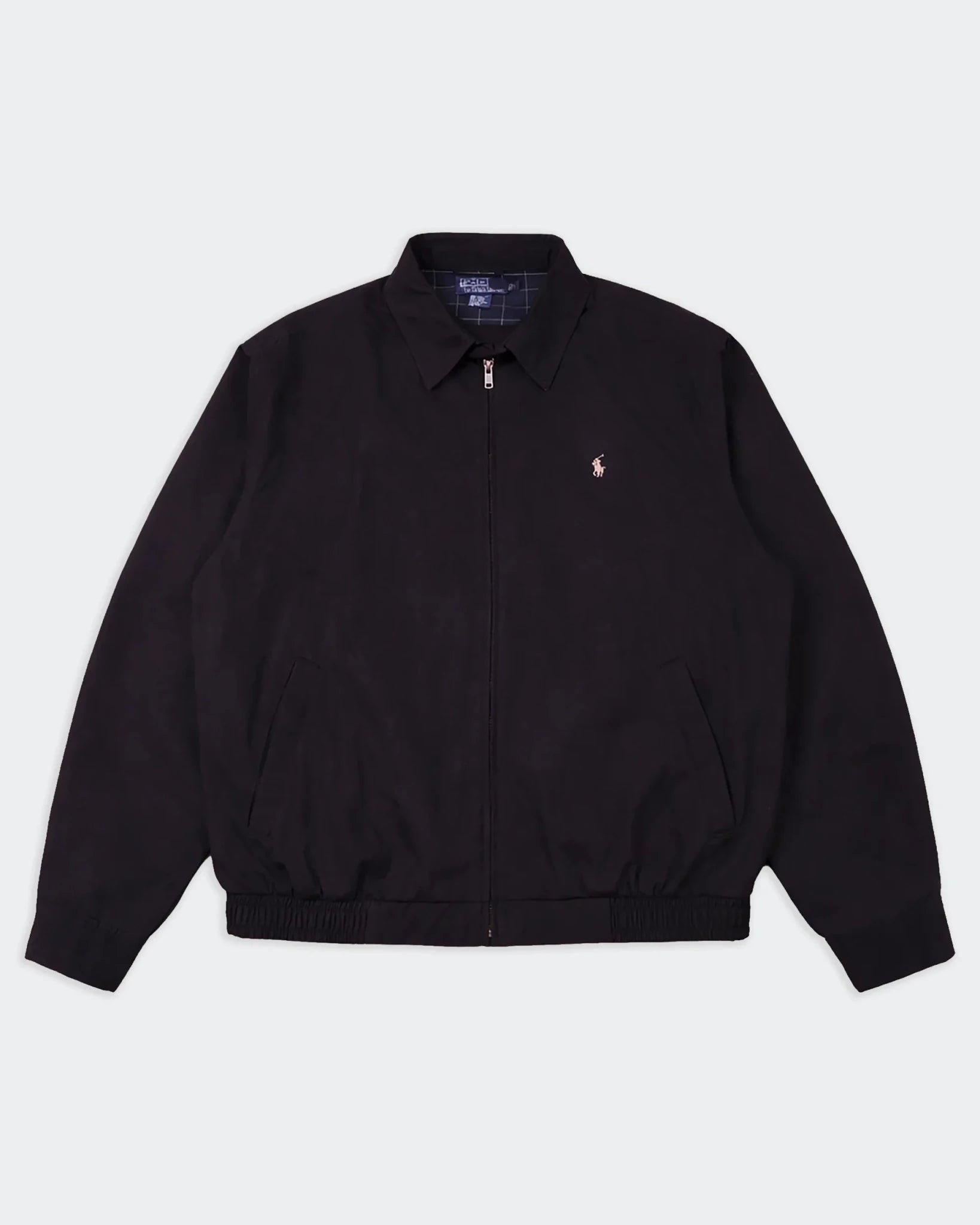 Ralph Lauren Black Harrington Jacket - XL