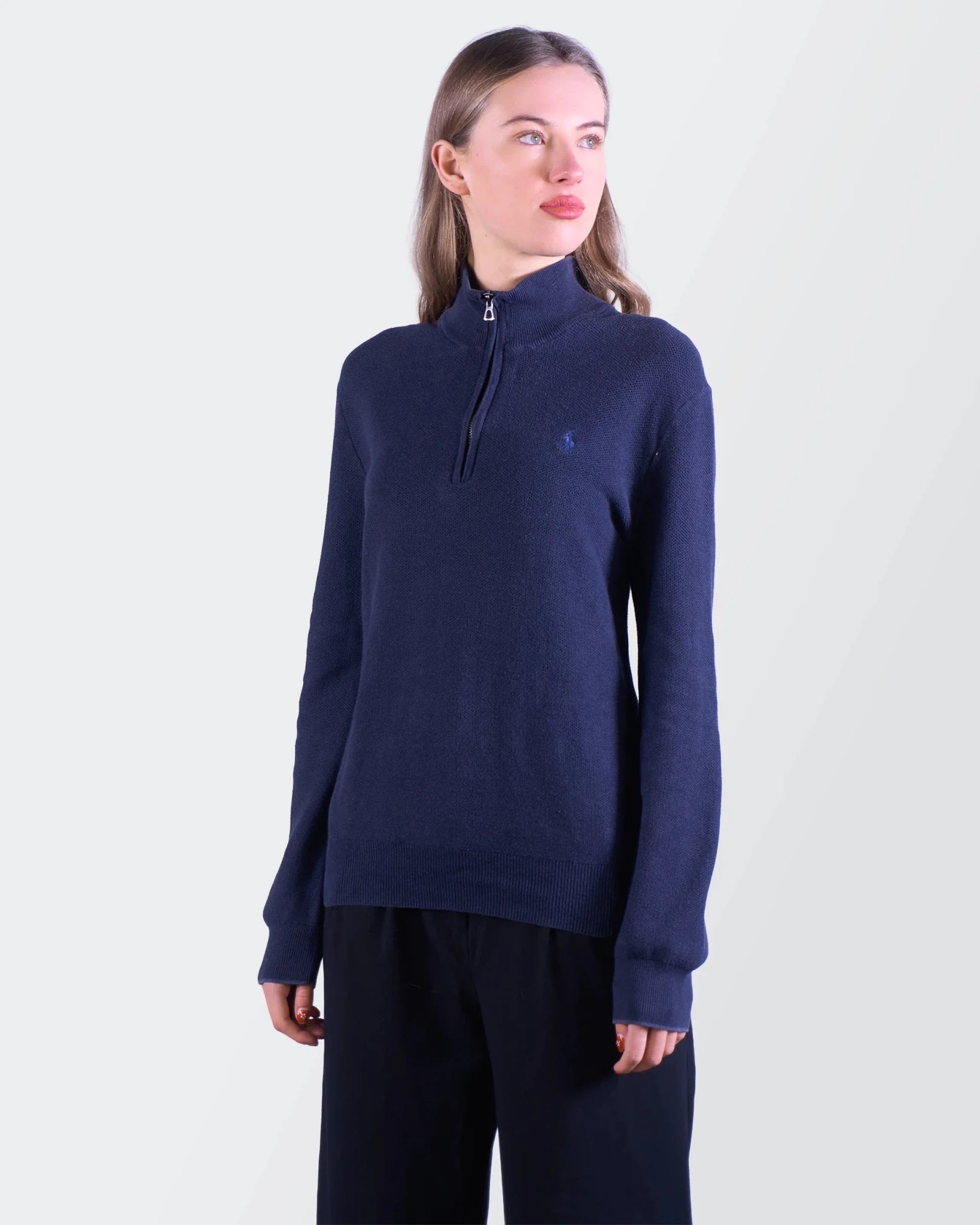 Ralph Lauren Black Qaurter - zip M