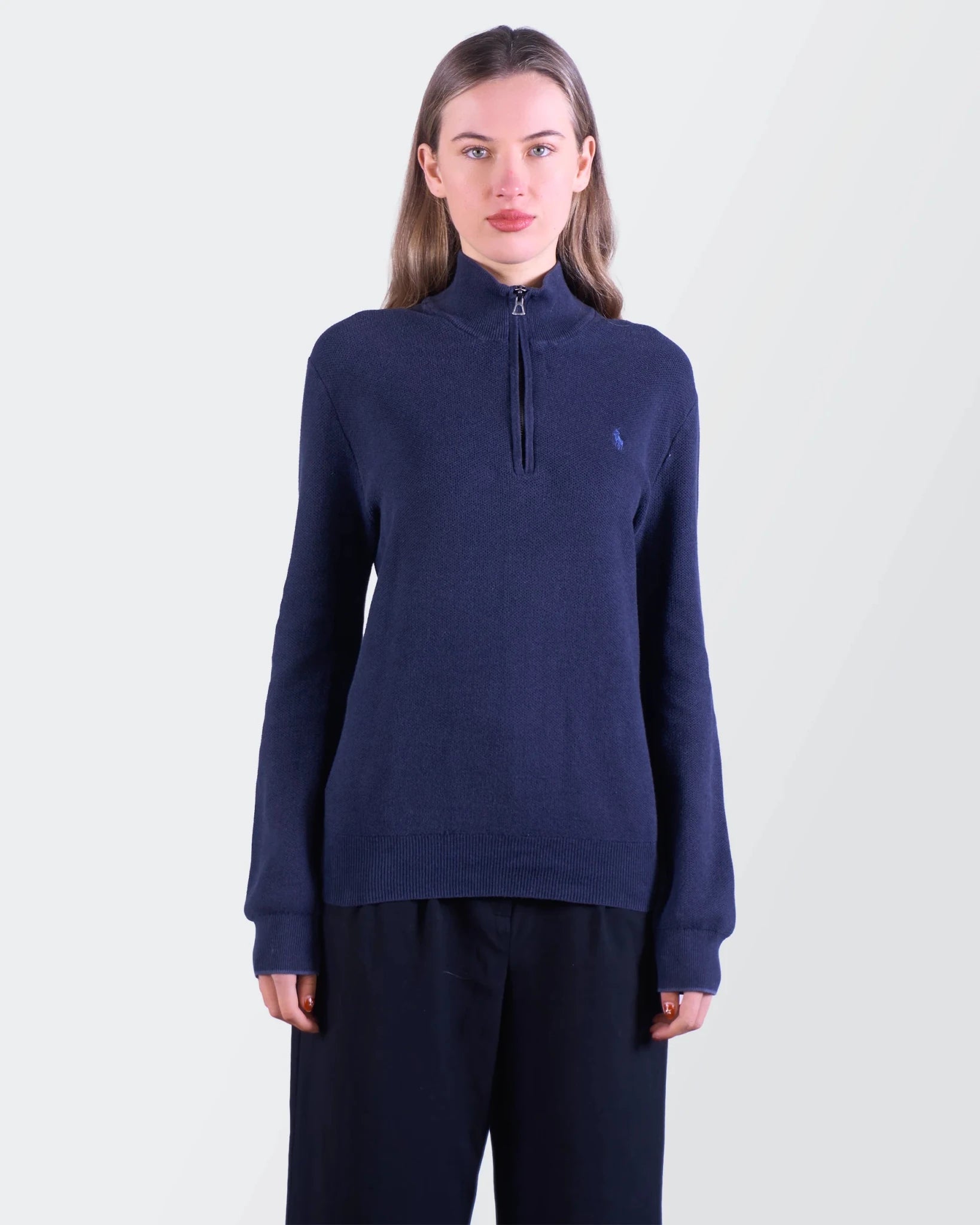 Ralph Lauren Black Qaurter - zip M