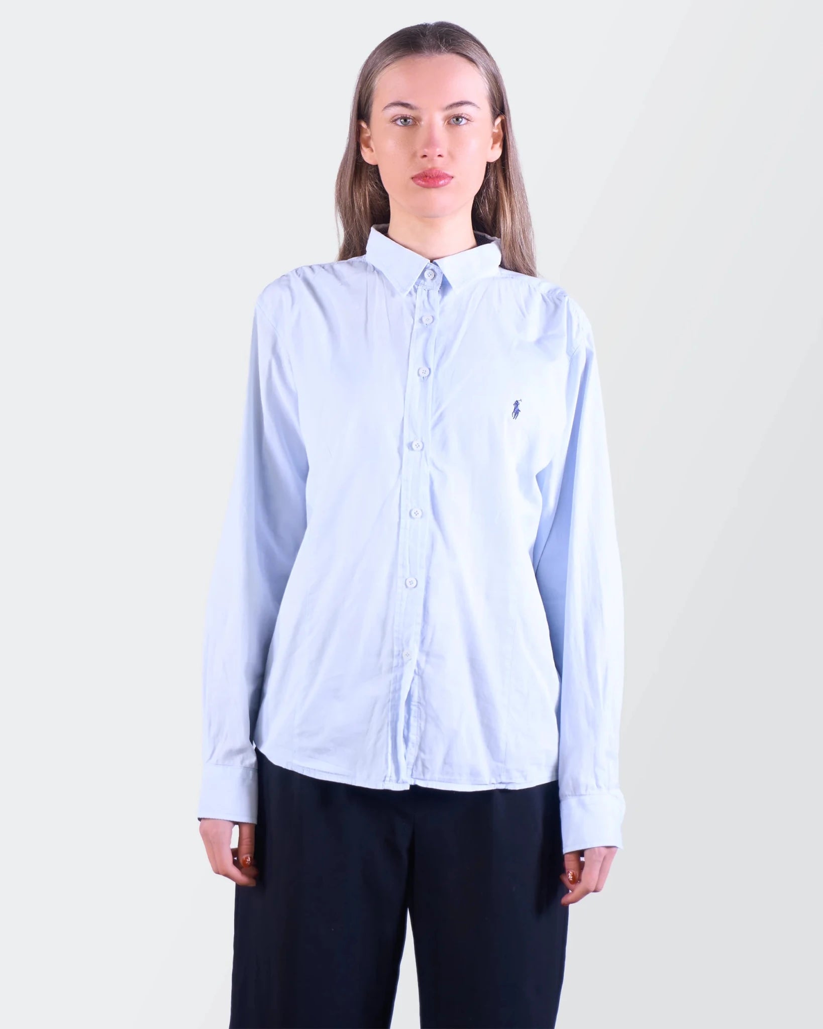 Ralph Lauren Blue Button - Up Shirt - S