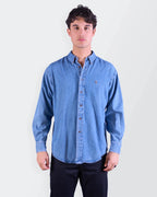 Ralph Lauren Blue Denim Button - Down Shirt - M