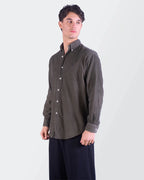 Ralph Lauren Brown Corduroy Button - Down Shirt - M