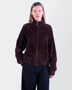 Ralph Lauren Brown Corduroy Harrington Jacket - L