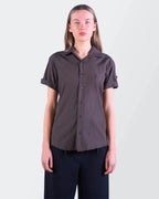 Ralph Lauren Brown Short - sleeve Shirt XS