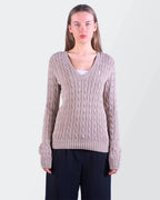 Ralph Lauren Cable Knit Sweater - L