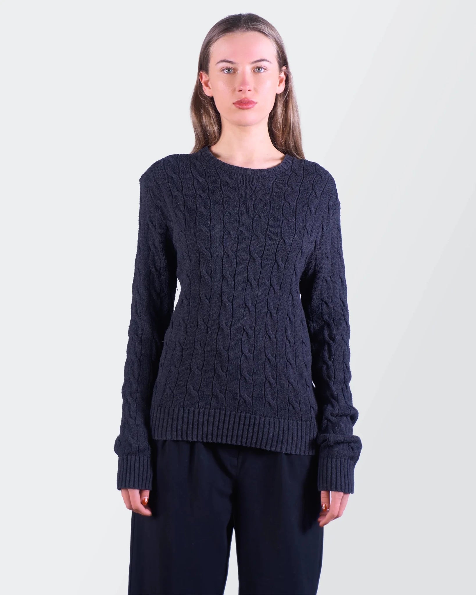 Ralph Lauren Cable Knit Sweater - L