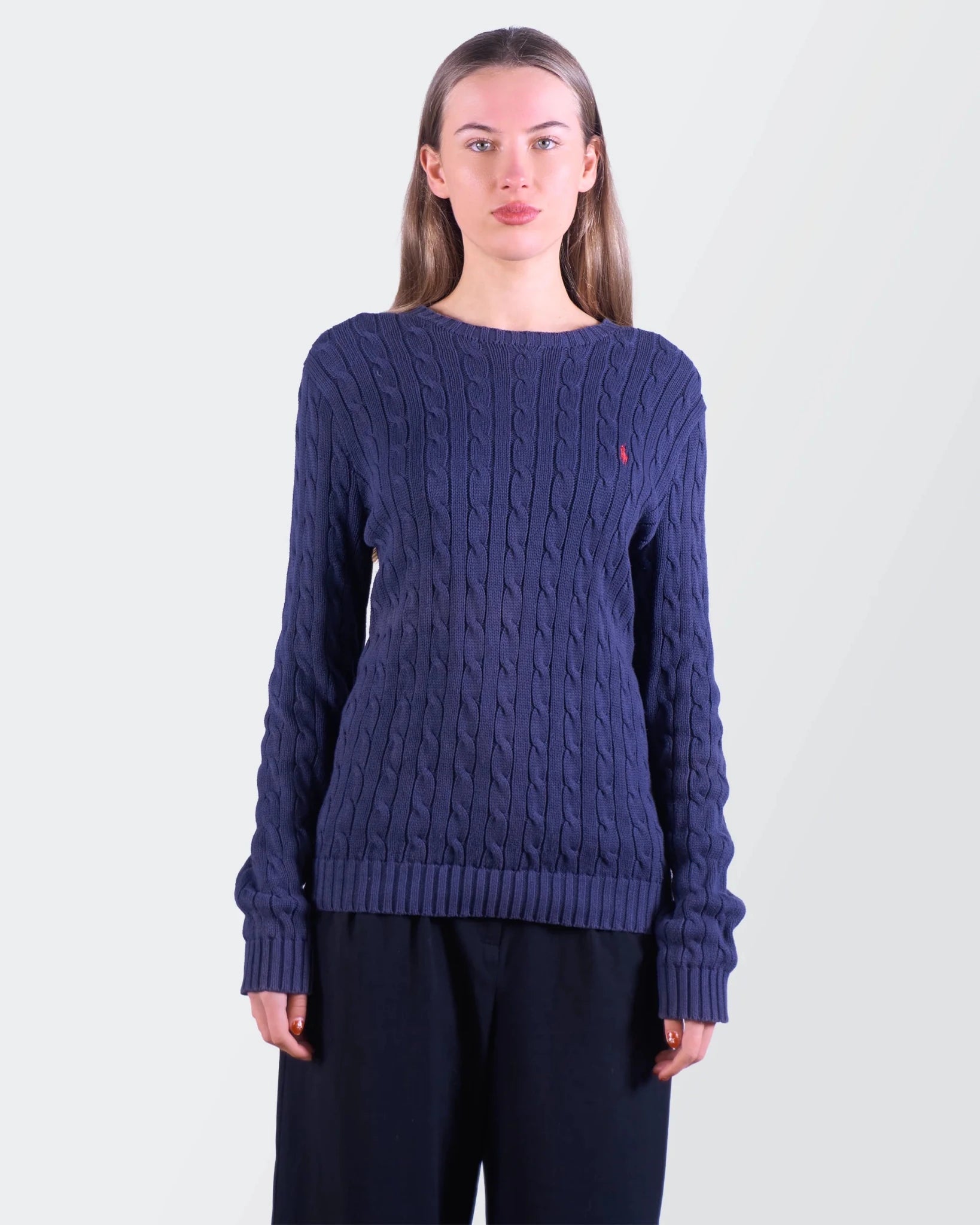 Ralph Lauren Cable Knit Sweater - L