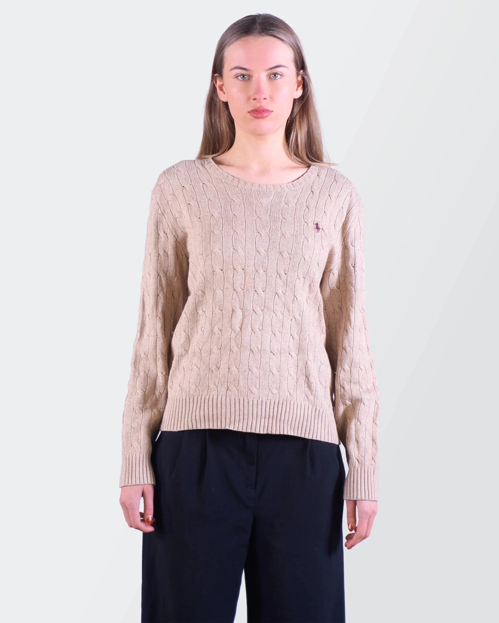 Ralph Lauren Cable Knit Sweater - M