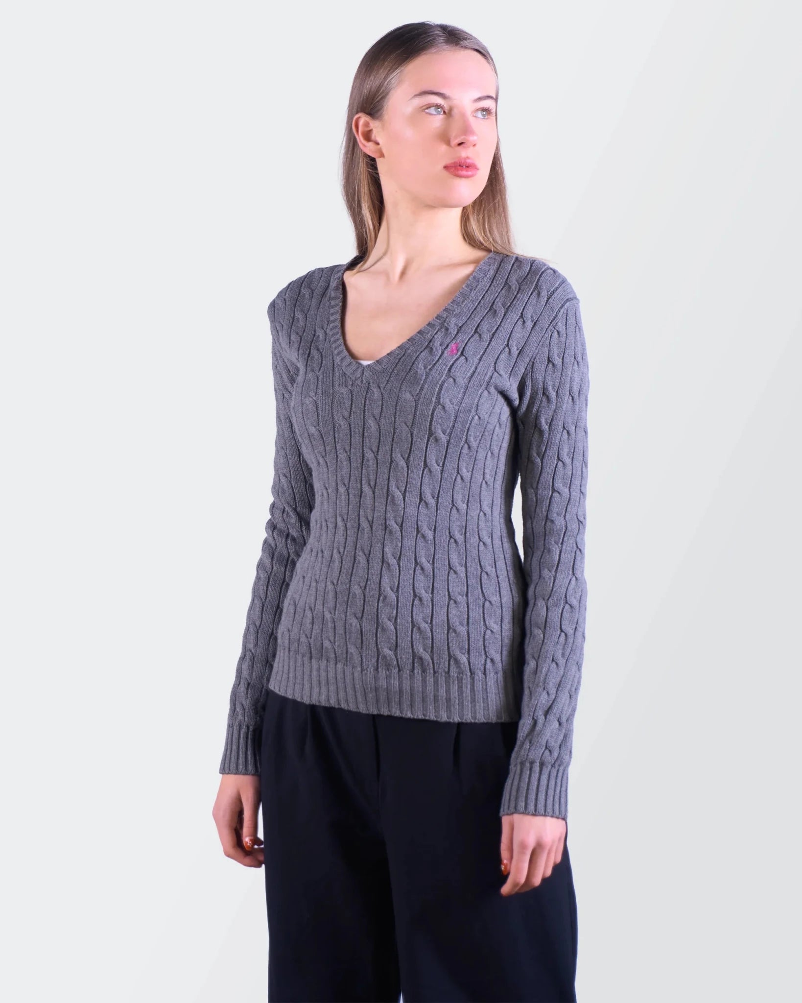 Ralph Lauren Cable Knit Sweater - S