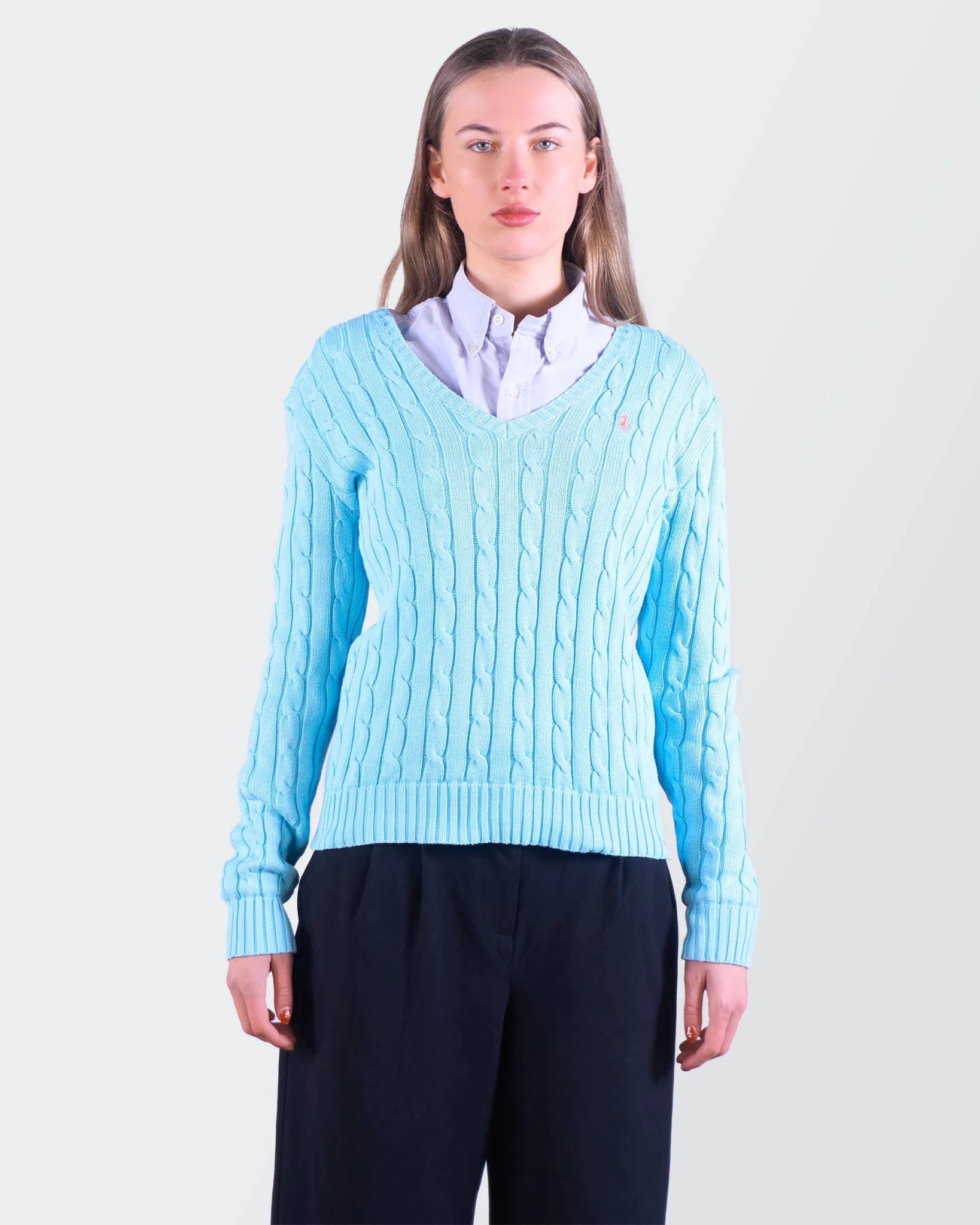 Ralph Lauren Cable Knit Sweater - S