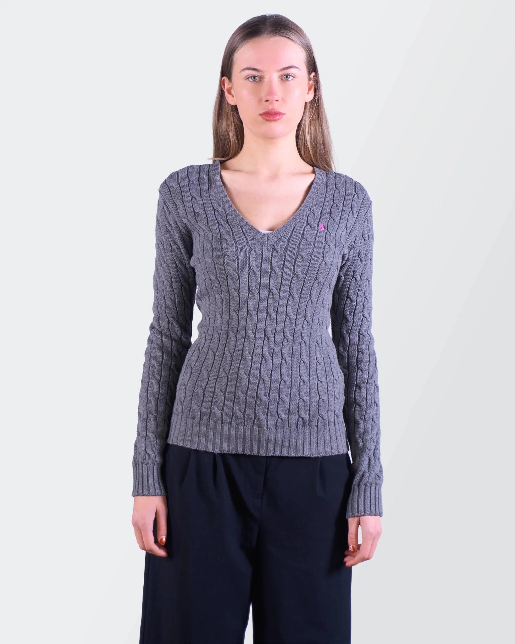 Ralph Lauren Cable Knit Sweater - S
