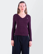 Ralph Lauren Cable Knit Sweater - S