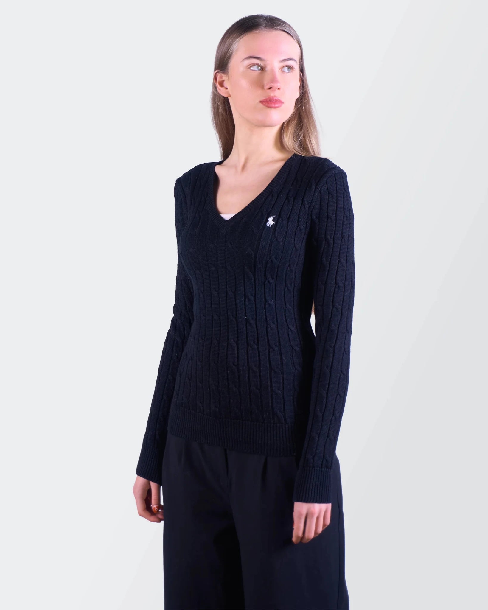 Ralph Lauren Cable Knit Sweater - S