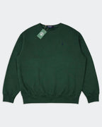Ralph Lauren Green Crewneck Sweater - XL
