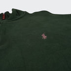 Ralph Lauren Green Half - zip Sweater - XXL