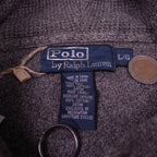 Ralph Lauren Grey Cotton Hoodie - L