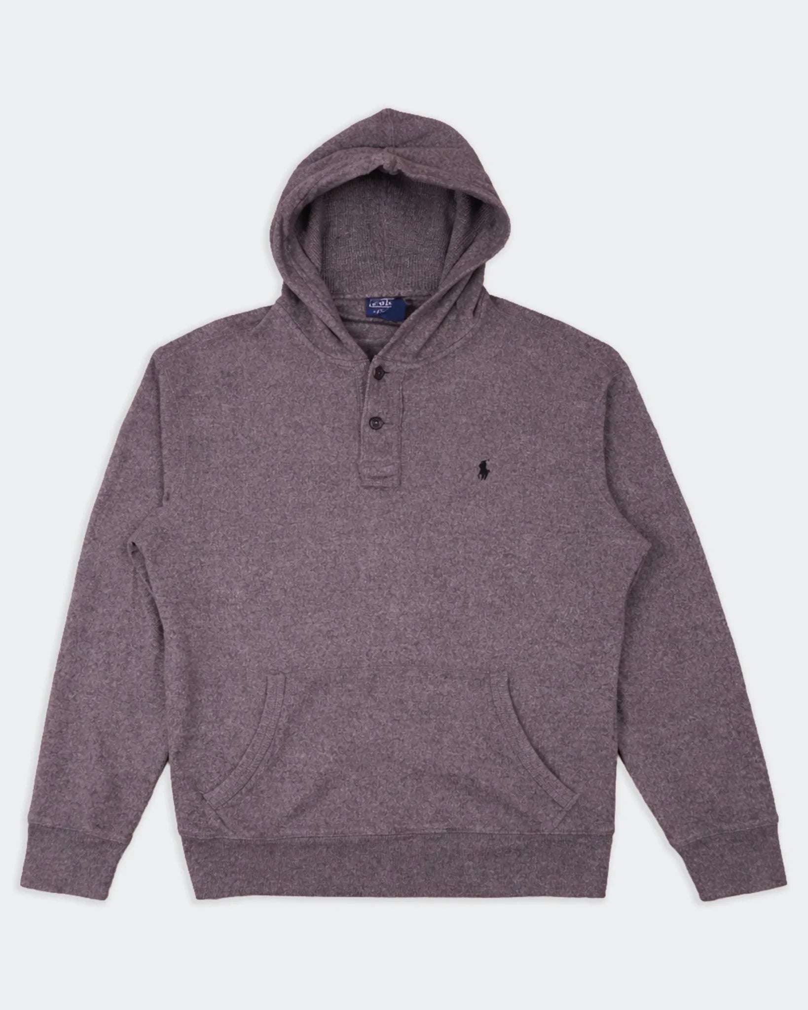 Ralph Lauren Grey Cotton Hoodie - L
