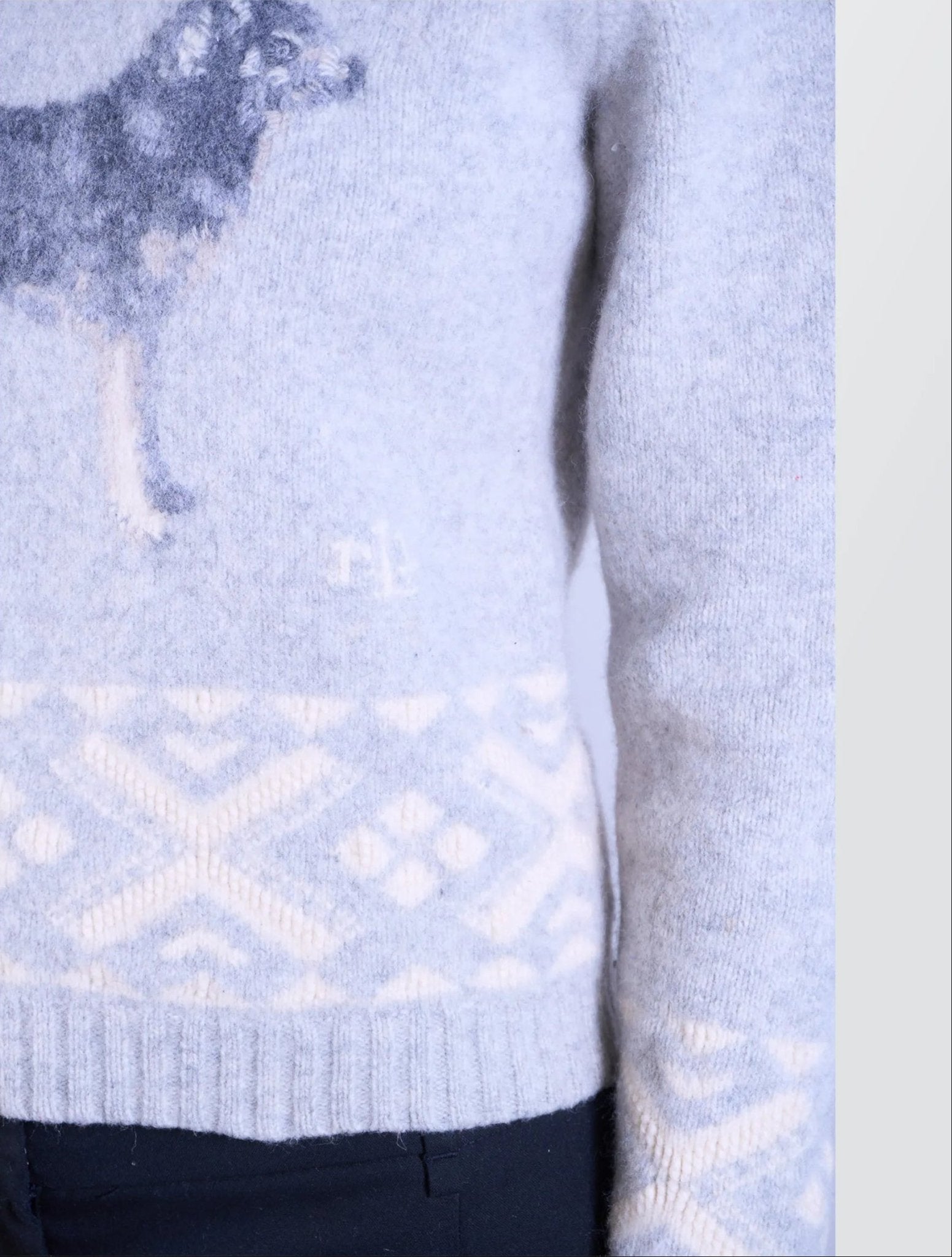 Ralph Lauren Grey Crewneck Jumper - XS