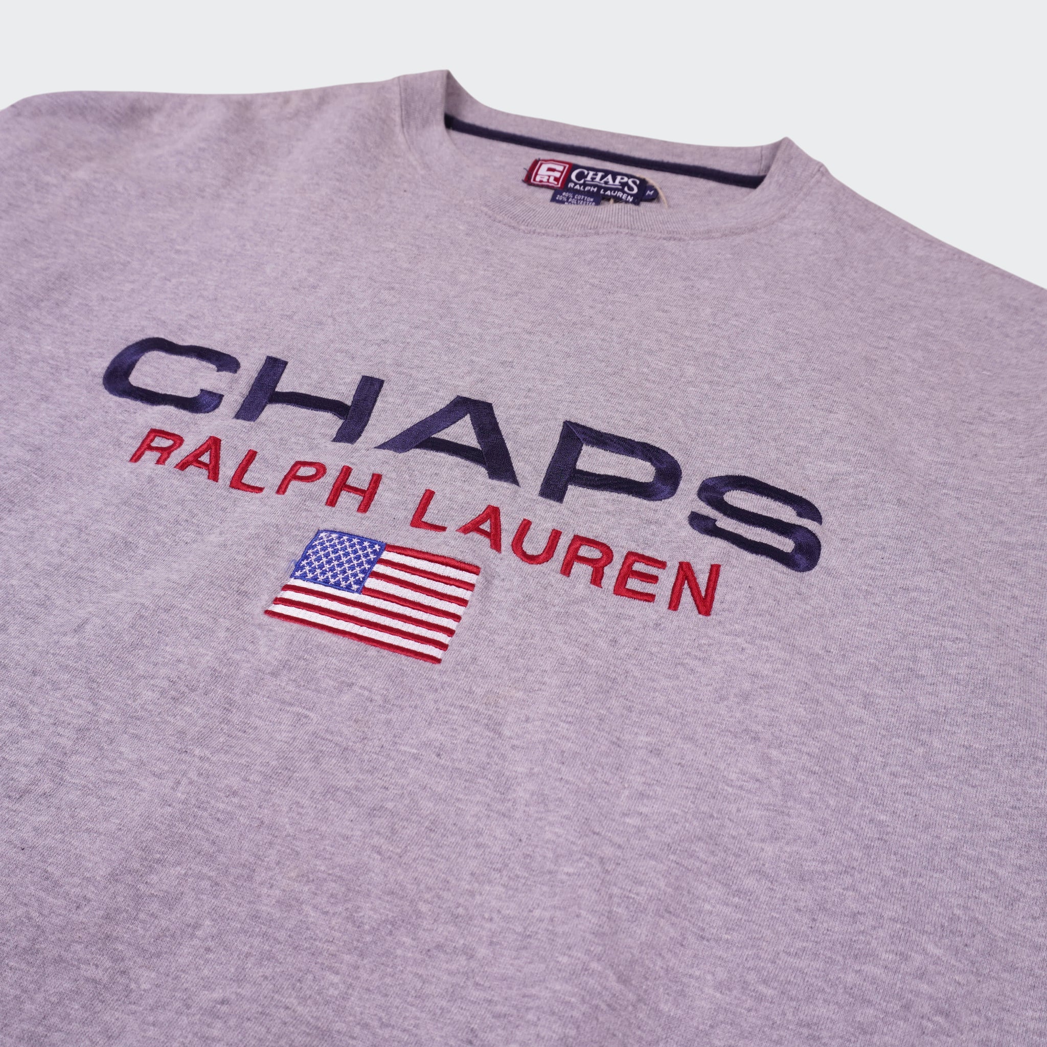 Ralph Lauren Grey Crewneck Sweater - M
