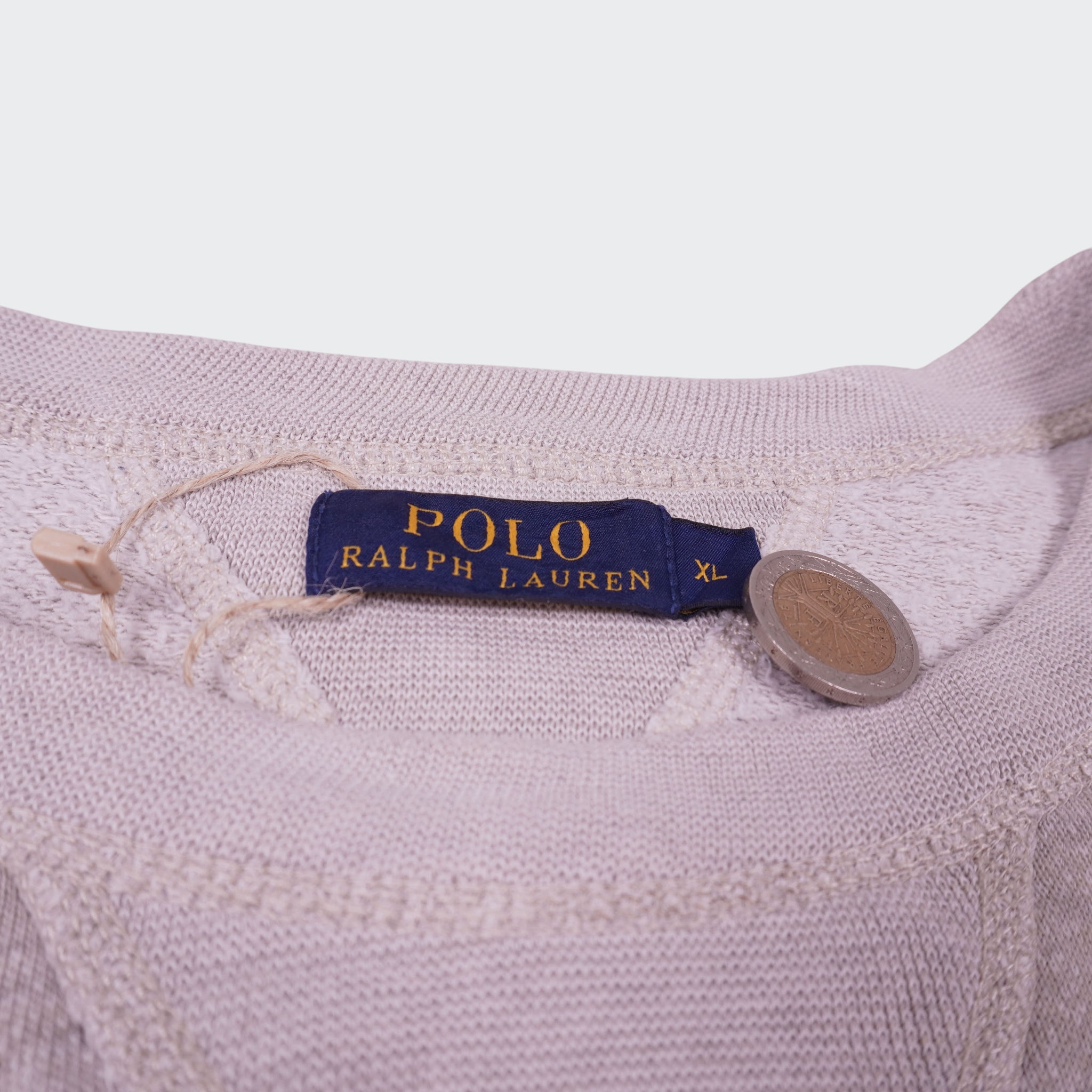 Ralph Lauren Grey Crewneck Sweater - XL