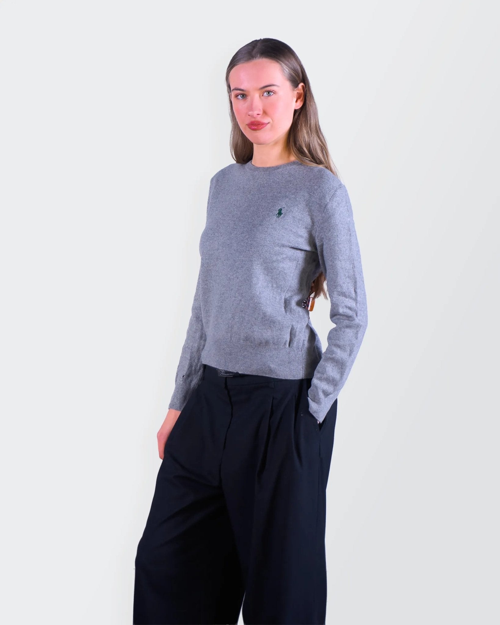 Ralph Lauren Grey Crewneck Sweater - XS