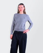 Ralph Lauren Grey Crewneck Sweater - XS