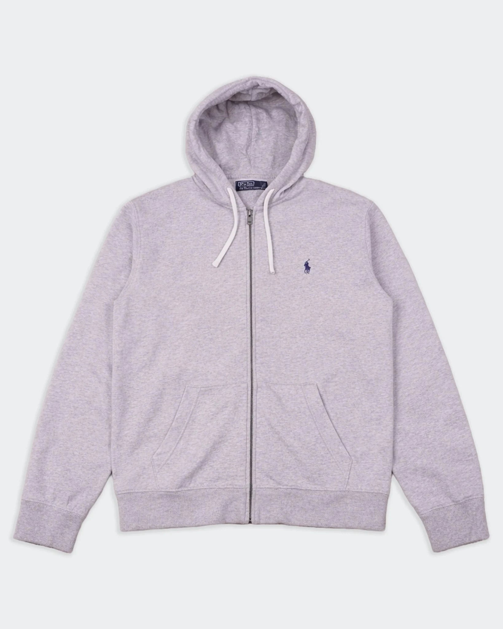 Ralph Lauren Grey Full - Zip Hoodie - L
