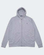 Ralph Lauren Grey Full - Zip Hoodie - XL