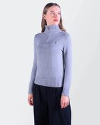 Ralph Lauren Grey Half - zip Sweater - S