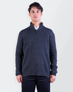 Ralph Lauren Grey Quarter - zip Sweater - L