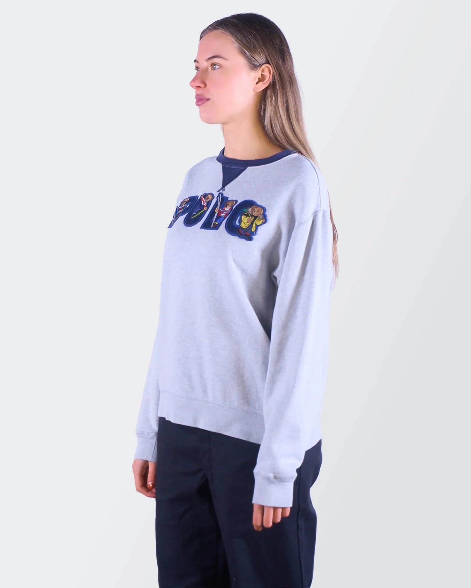 Ralph Lauren Grey Sweater S Cotton