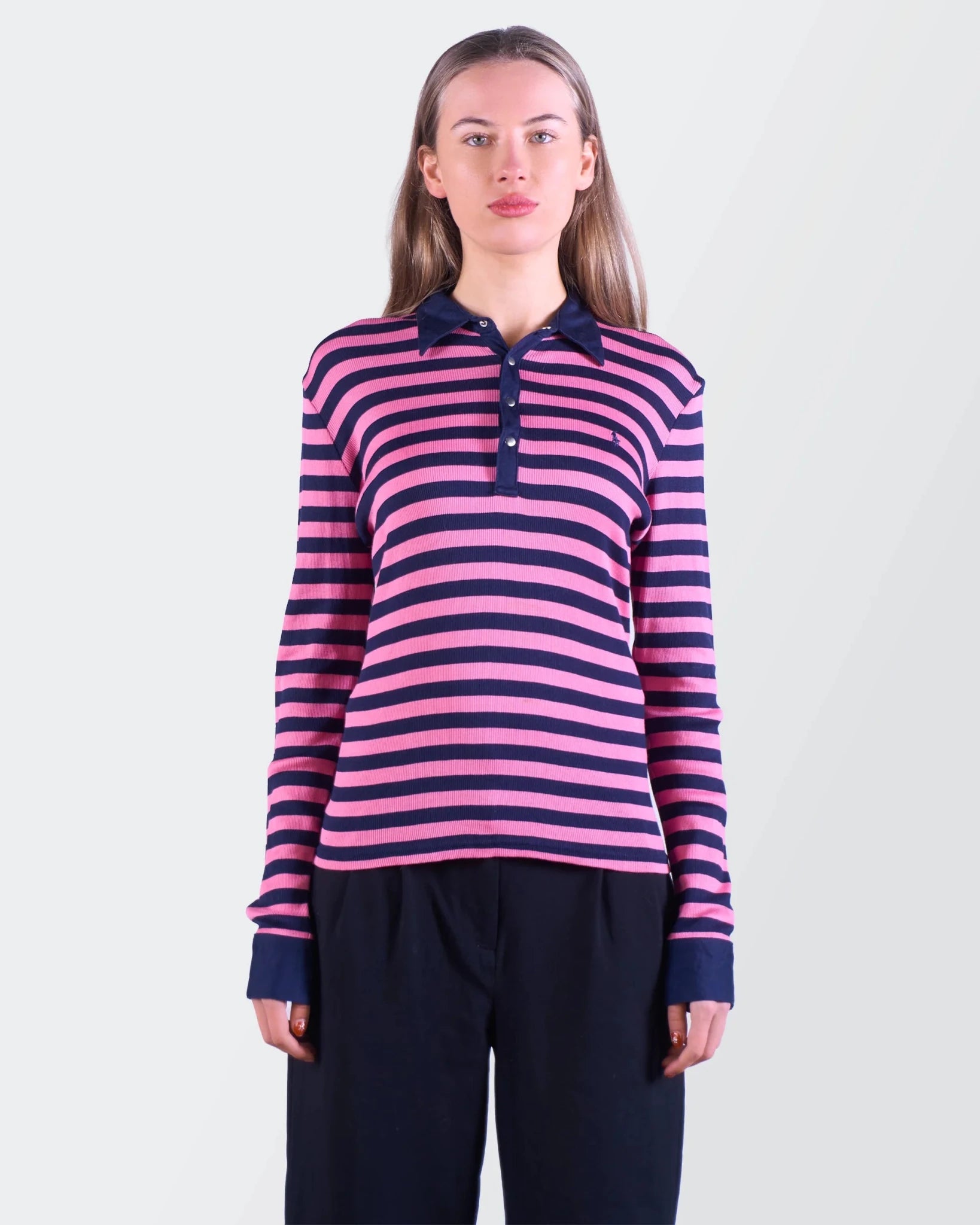 Ralph Lauren Long - sleeve Polo Shirt - M