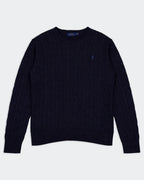 Ralph Lauren Navy Cable - Knit jumper - XL