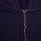 Ralph Lauren Navy Cotton Full - Zip Hoodie - XXL
