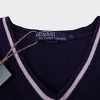 Ralph Lauren Navy Cotton T-Shirt - XL