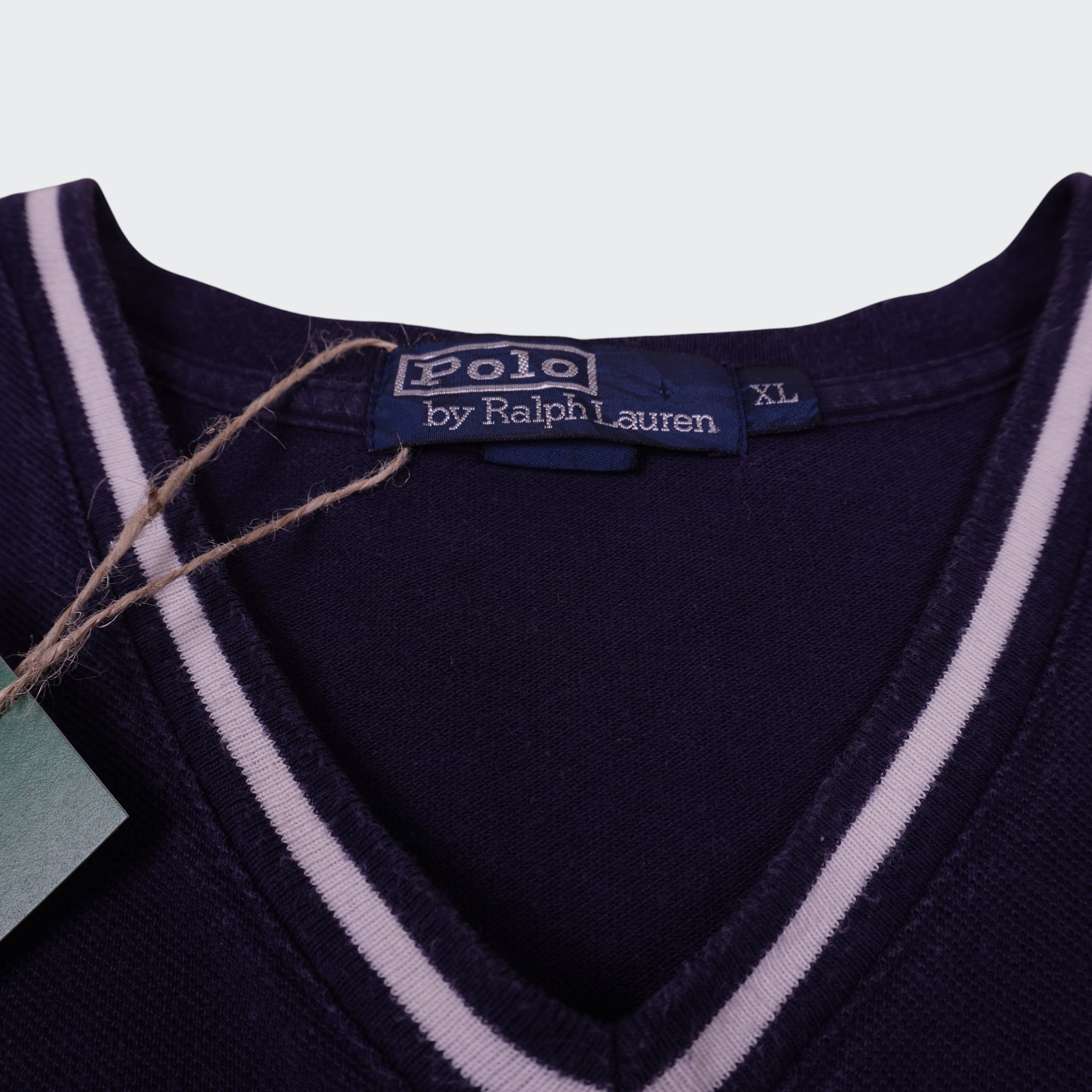 Ralph Lauren Navy Cotton T-Shirt - XL