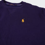 Ralph Lauren Navy Crewneck Sweater - XL