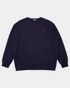 Ralph Lauren Navy Crewneck Sweater - XL