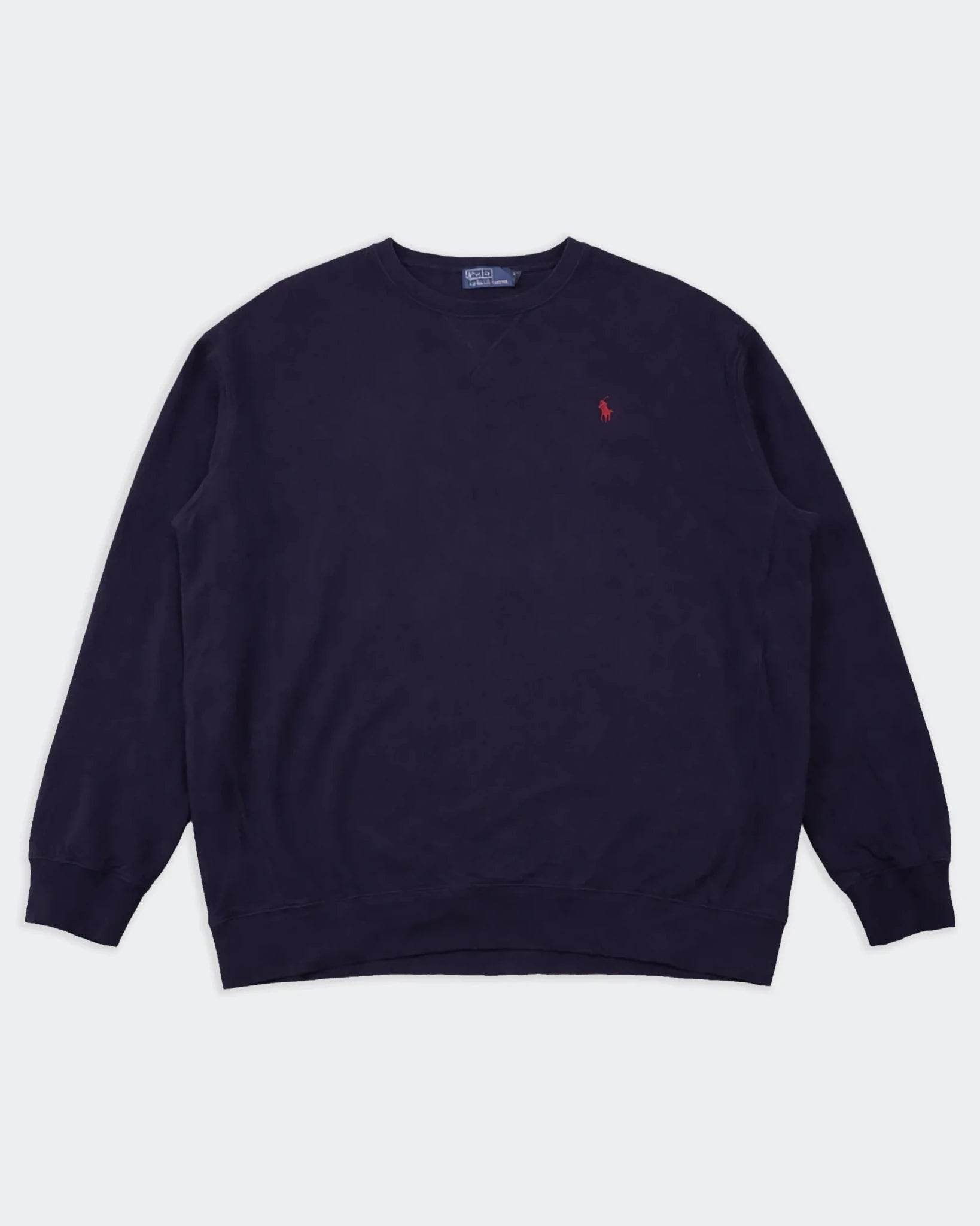 Ralph Lauren Navy Crewneck Sweater - XL