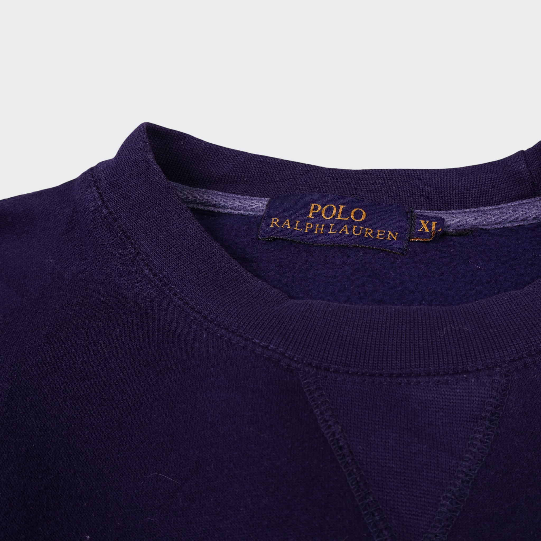 Ralph Lauren Navy Crewneck Sweater - XL