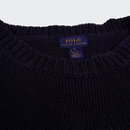 Ralph Lauren Navy Crewneck Sweater - XL