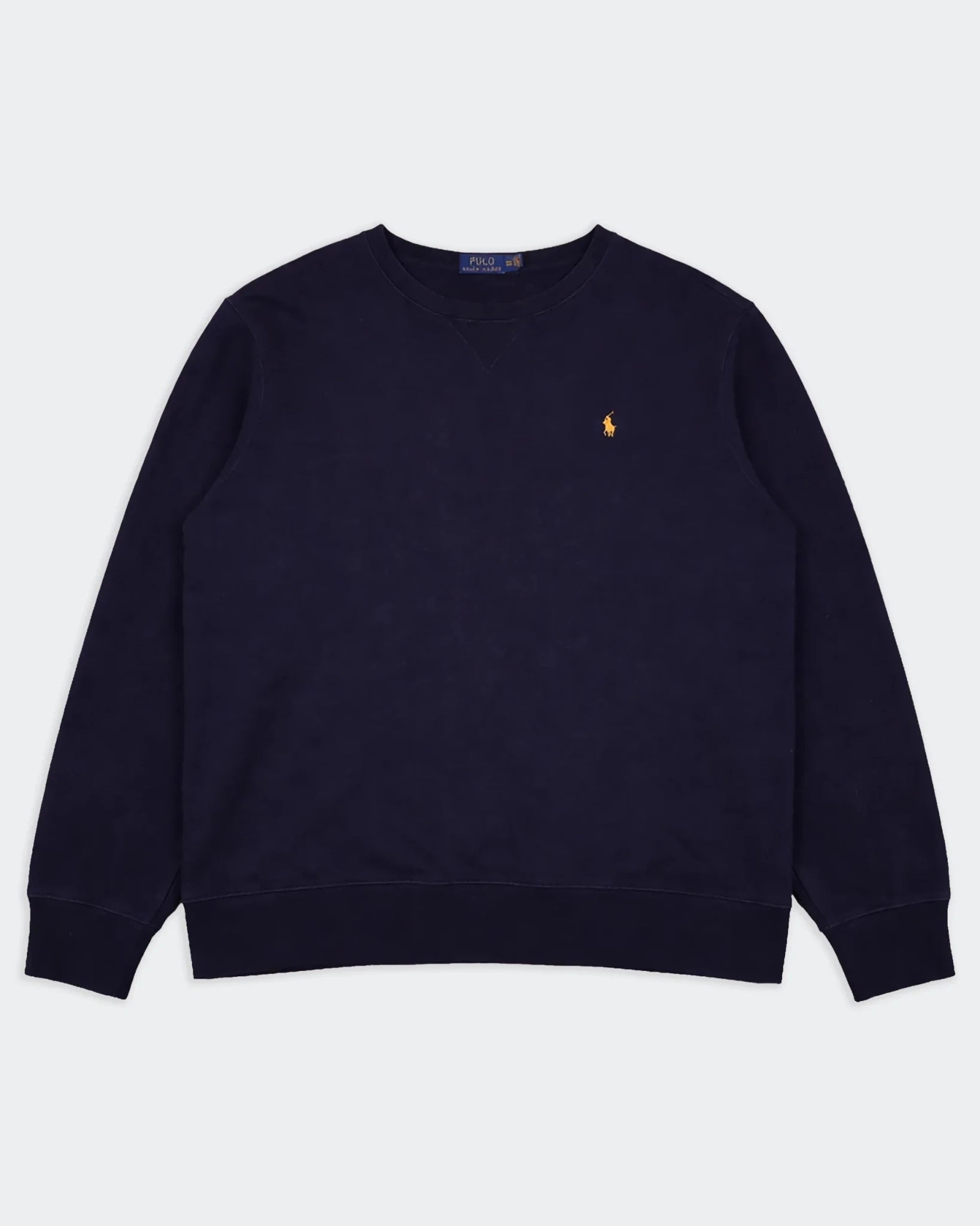 Ralph Lauren Navy Crewneck Sweater - XXL