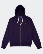 Ralph Lauren Navy Full - Zip Hoodie - XL