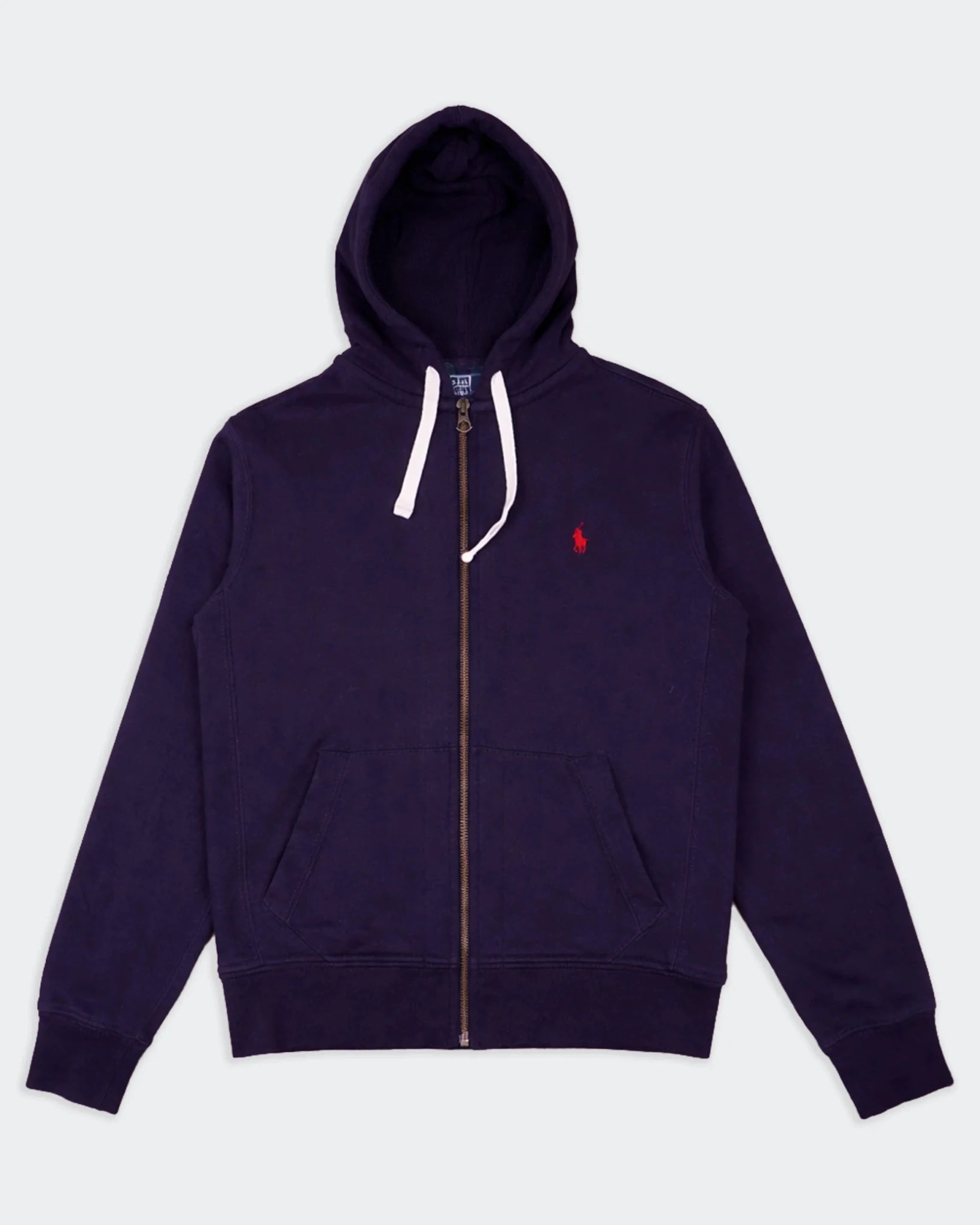 Ralph Lauren Navy Full - Zip Hoodie - XL