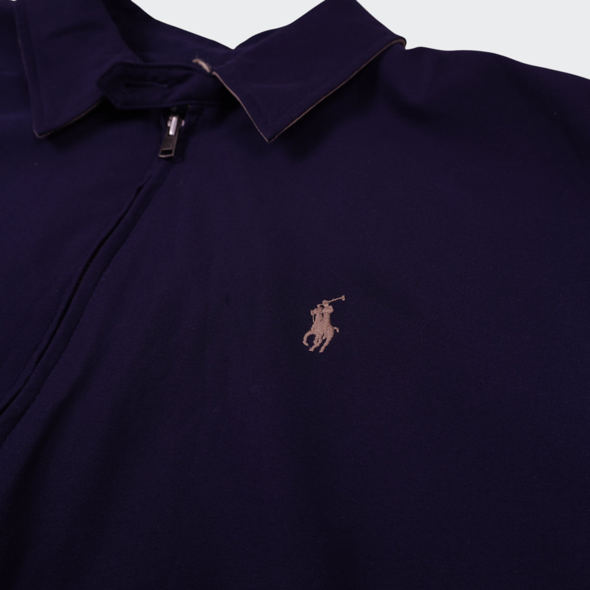 Ralph Lauren Navy Harrington Jacket - XL