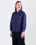 Ralph Lauren Navy Nylon Coach Jacket - XS