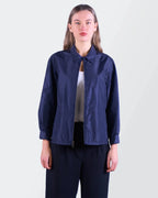Ralph Lauren Navy Nylon Coach Jacket - XS